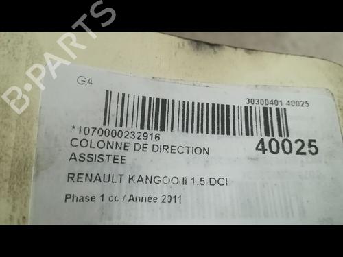 Used Steering column RENAULT KANGOO / GRAND KANGOO II (KW0/1_) 1.5 dCi 90 (KW05, KW08, KW0G, KW11) (90 hp) 9610311