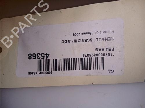 Used Left taillight Left taillight RENAULT SCÉNIC III (JZ0/1_) 1.9 dCi (JZ0J, JZ1J, JZ1K, JZ1S) (131 hp) 12095095 12095095