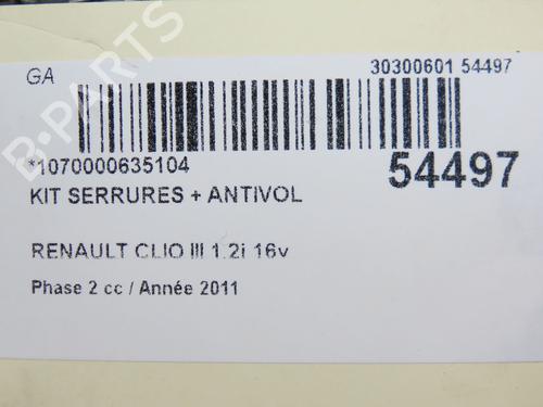 Electronic module RENAULT CLIO III (BR0/1, CR0/1) 1.2 16V (BR02, BR0J, BR11, CR02, CR0J, CR11) | BP28829716M83