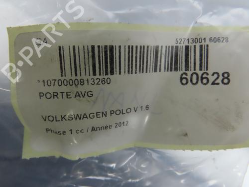 Porta anteriore sinistra Porta anteriore sinistra VW POLO V (6R1, 6C1) 1.6 TDI (90 hp) 39698951 39698951