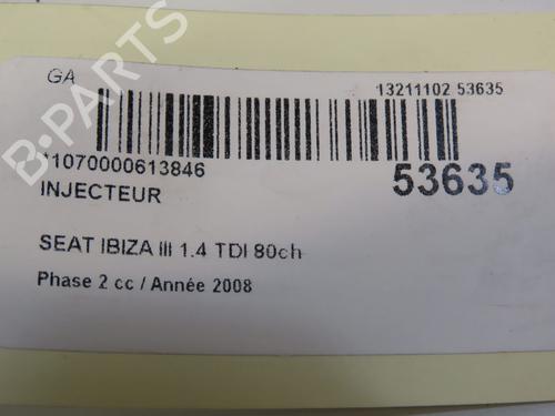 Used Injector SEAT IBIZA III (6L1) 1.4 TDI (80 hp) 28828825