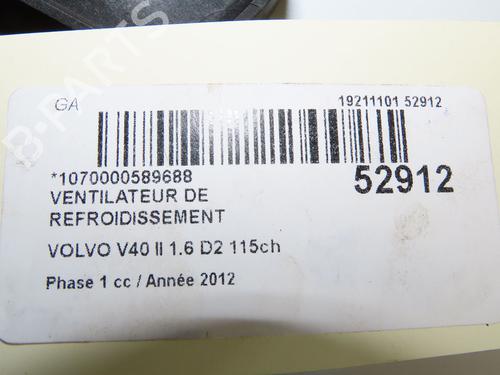 radiator-fan-volvo-v40-cross-country-526-2012-2013-2014-2015-2016-2017-2018-2019-31120100 main image