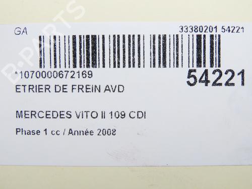 right-front-brake-caliper-mercedes-benz-vito-mixto-van-w639-2003-36494190 main image