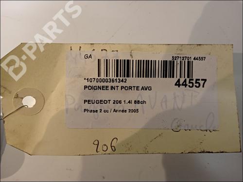 Front left interior door handle PEUGEOT 206 Hatchback (2A/C) 1.4 16V | BP11102417I13 
