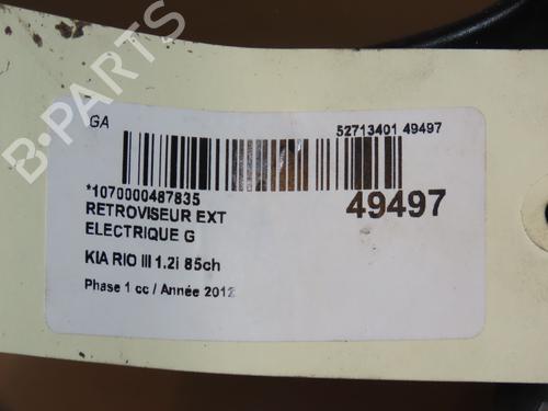 Used Left mirror KIA RIO III (UB) 1.25 CVVT (86 hp) 16667218