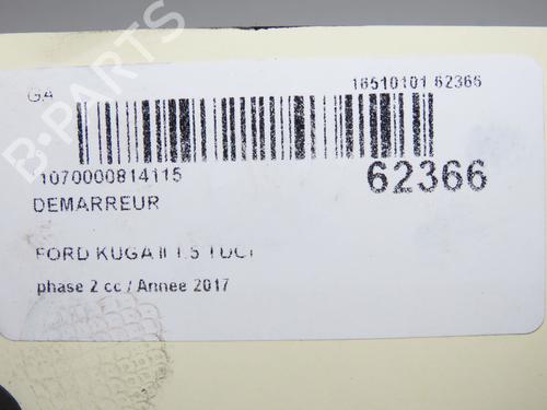 Starter FORD KUGA II (DM2) 1.5 TDCi | BP40437808M8 - Image 7