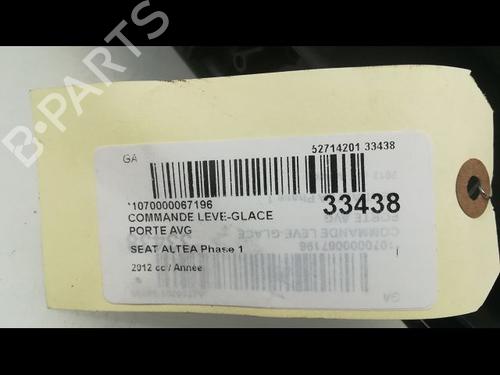 left-front-window-switch-seat-altea-xl-5p5-5p8-20-tdi-16v-1k4959857creh-2006-2007-2008-2009-2010-2011-2012-2013-2014-2015-9595538 main image