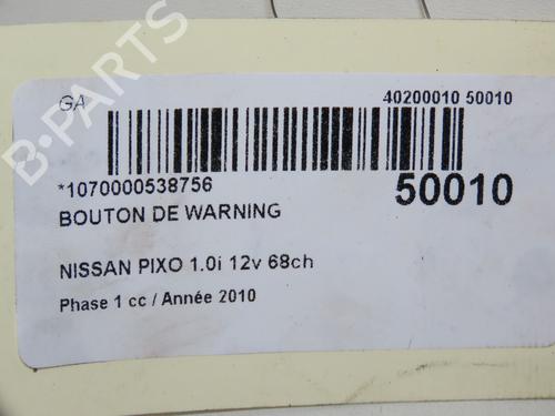 Warning switch NISSAN PIXO (UA0) 1.0 | BP18415122I22 