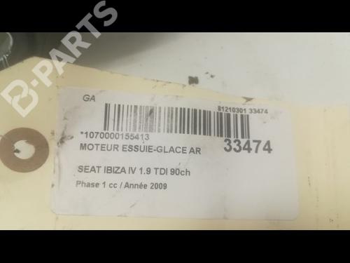 Rear wiper motor SEAT IBIZA IV SC (6J1, 6P5) 1.9 TDI | BP9602341M102 