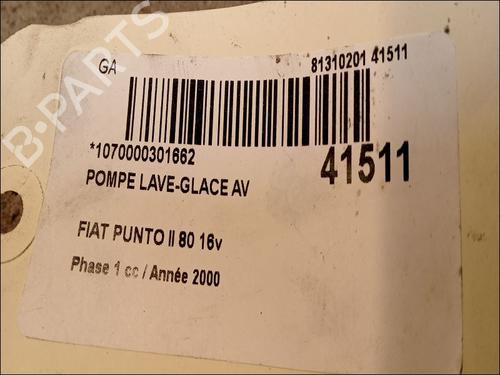 Used Washer pump FIAT PUNTO (188_) 1.2 16V 80 (188.233, .235, .253, .255, .333, .353, .639,... (80 hp) 14881544