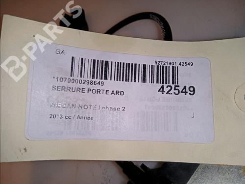 Rear right lock NISSAN NOTE (E11, NE11) 1.6 | BP11103402C99 