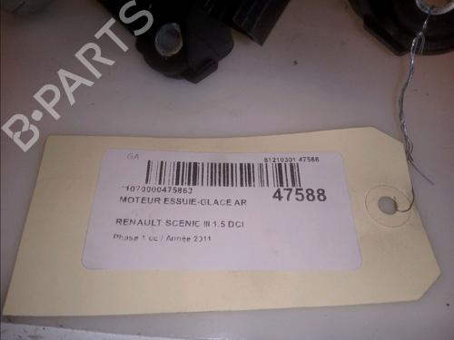 Rear wiper motor RENAULT SCÉNIC III (JZ0/1_) 1.5 dCi | BP15492337M102