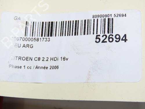 Left taillight CITROËN C8 (EA_, EB_) 2.2 HDi | BP33681109C34  - Image 5
