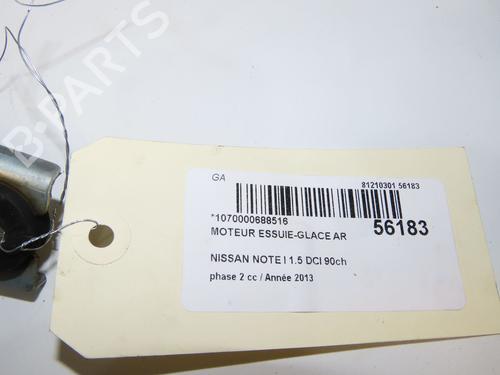 rear-wiper-motor-nissan-note-e11-ne11-2005-2006-2007-2008-2009-2010-2011-2012-2013-31796682 main image