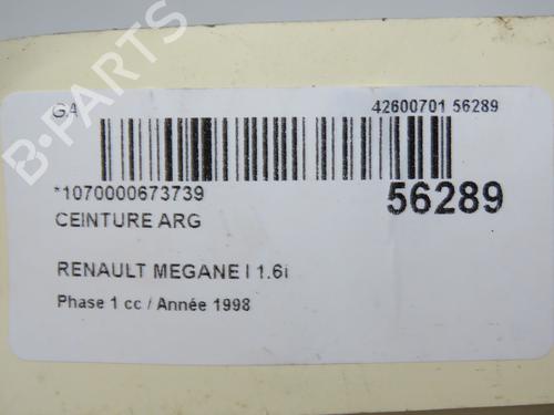 Pre-tensor trás esquerdo RENAULT MEGANE I Coach (DA0/1_) 1.6 e (DA0F) (90 hp) 31155116