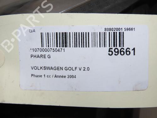 Left headlight VW GOLF V (1K1) 2.0 TDI 16V | BP37479675C28 - Image 6