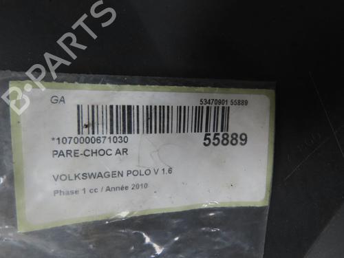 Rear bumper VW POLO V (6R1, 6C1) 1.6 TDI | BP31121024C8 