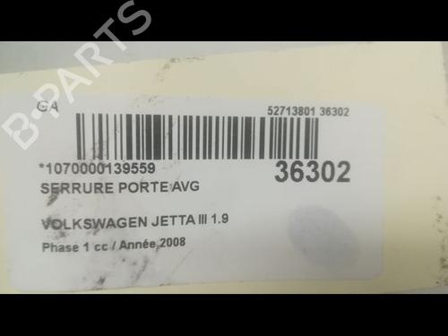 Used Front left lock VW JETTA III (1K2) 1.9 TDI (105 hp) 9599697