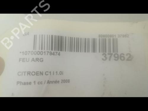 Left taillight CITROËN C1 (PM_, PN_) 1.0 | BP9603945C34 