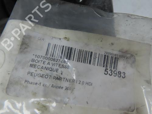 Used Gearbox PEUGEOT PARTNER MPV (5_, G_) 2.0 HDI (90 hp) 28829468
