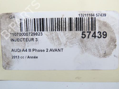 Used Injector Injector AUDI A4 B8 Avant (8K5) 2.0 TDI (143 hp) 33059312 33059312