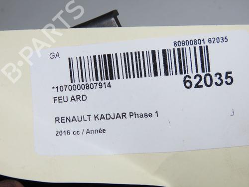 Used Right taillight Right taillight RENAULT KADJAR (HA_, HL_) 1.6 dCi 130 (HLA4) (130 hp) 40050903 40050903