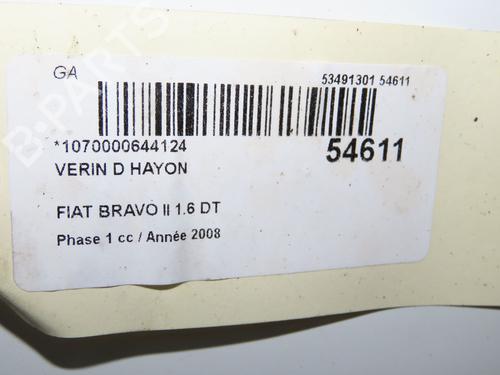 tailgate-lift-support-fiat-bravo-ii-198_-2006-2007-2008-2009-2010-2011-2012-2013-2014-2015-2016-36427314 main image