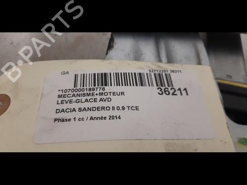Used Front right window mechanism DACIA SANDERO II TCe 90 (B8M1, B8MA, B8AC) (90 hp) 9603238