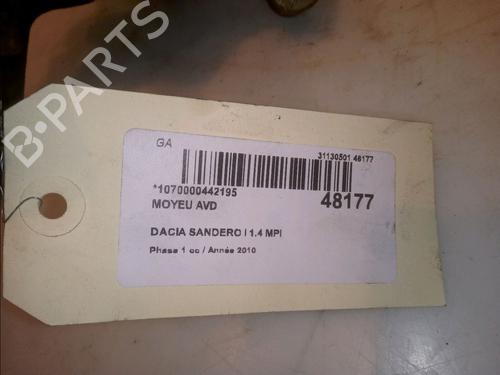 Used Left front steering knuckle DACIA SANDERO 1.4 MPI LPG (72 hp) 14950727