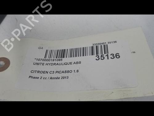 Used ABS pump ABS pump CITROËN C3 Picasso (SH_) 1.6 HDI 90 (92 hp) 9603299 9603299