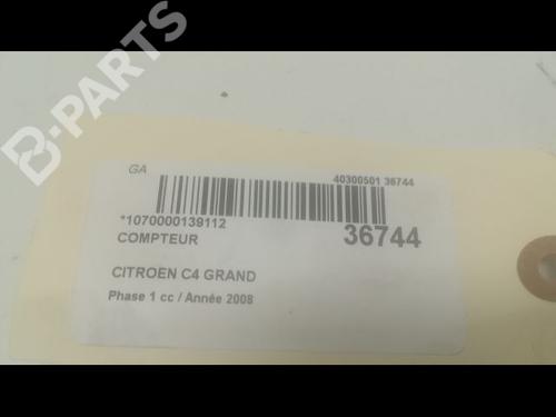 Instrument cluster CITROËN C4 Grand Picasso I (UA_) 1.6 HDi | BP9603389C47