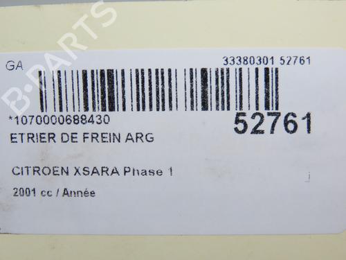 Bremssattel links hinten CITROËN XSARA Coupe (N0) 1.6 16V | BP30867352M107