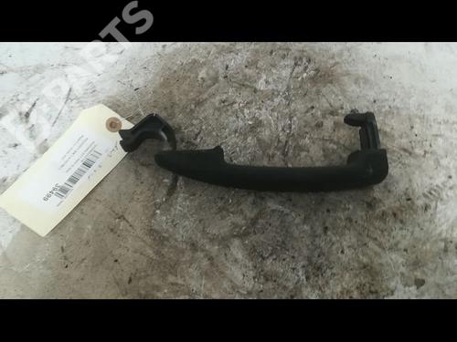 Used Front left exterior door handle PEUGEOT 208 I (CA_, CC_) 1.4 HDi (68 hp) 9607937