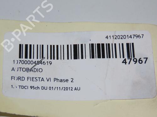 Used Radio FORD FIESTA VI (CB1, CCN) 1.6 TDCi (95 hp) 16648078