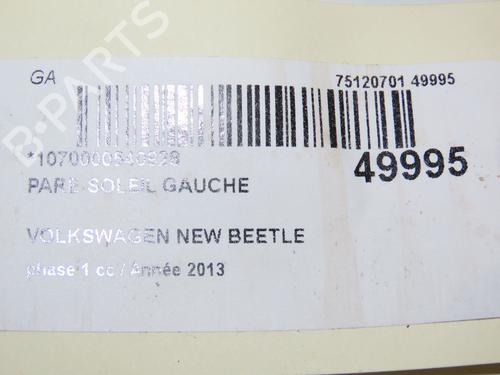 left-sun-visor-vw-beetle-5c1-5c2-2011-2012-2013-2014-2015-2016-2017-2018-2019-28969359 main image