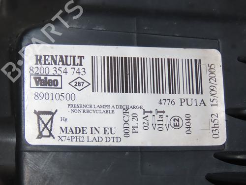 Right headlight RENAULT LAGUNA II (BG0/1_) 2.2 dCi (BG0F) | BP28969414C29 