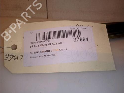 Used Rear windshield wiper arm SUZUKI GRAND VITARA II (JT, TE, TD) 1.6 All-wheel Drive (JB416) (106 hp) 23178136