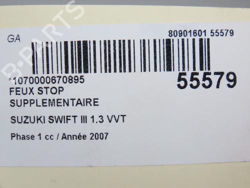 Third brake light SUZUKI SWIFT III (MZ, EZ) 1.3 (RS413, ZC11S) | BP31121273L11  - Image 5