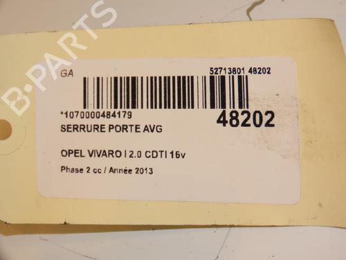 Front left lock OPEL VIVARO A Van (X83) 2.0 CDTI (F7) | BP23176507C98 