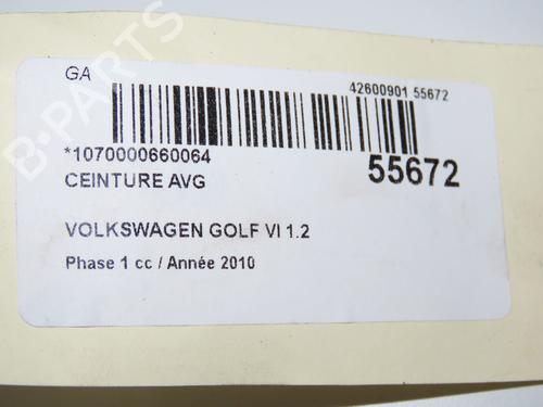 Front left belt tensioner VW GOLF VI (5K1) 1.4 TSI | BP32223387C87 