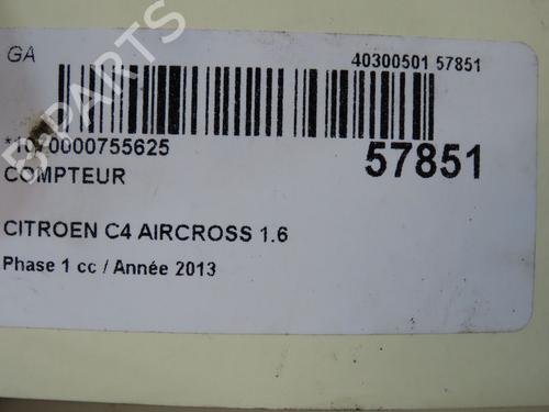 instrument-cluster-citroen-c4-aircross-2010-37062612 main image