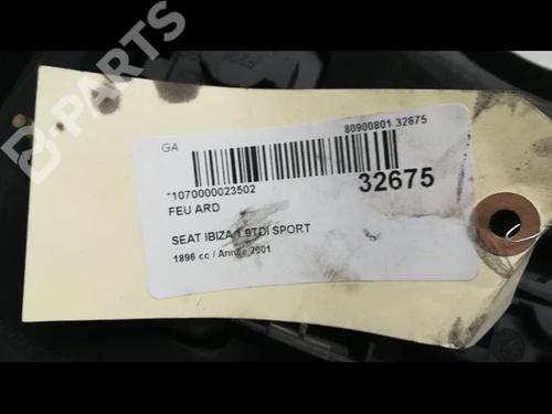 Right taillight SEAT IBIZA II (6K1) 1.9 TDI | BP9592820C35 