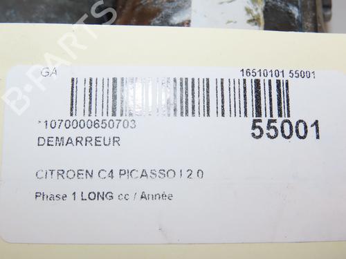 Starter CITROËN C4 Grand Picasso I (UA_) 2.0 HDi 150 | BP29263763M8