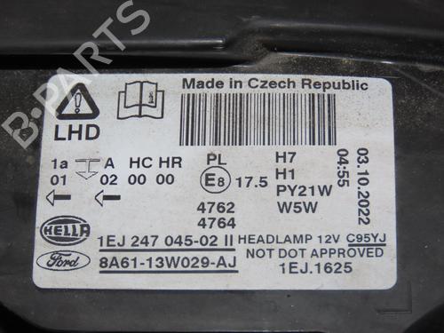 Faro derecho FORD FIESTA VI (CB1, CCN) 1.25 (60 hp) 28832458