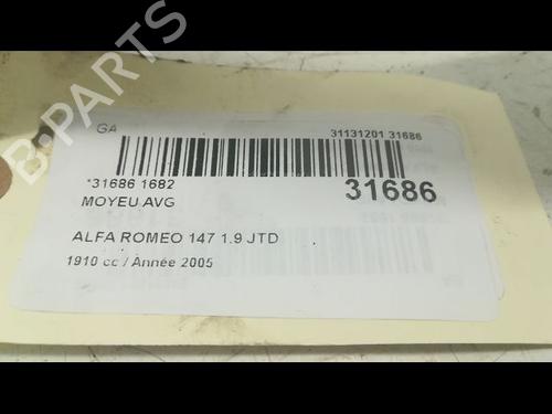 Right front steering knuckle ALFA ROMEO 147 (937_) 1.9 JTDM 16V (937.AXN1B, 937.BXN1B) | BP14875956M26 