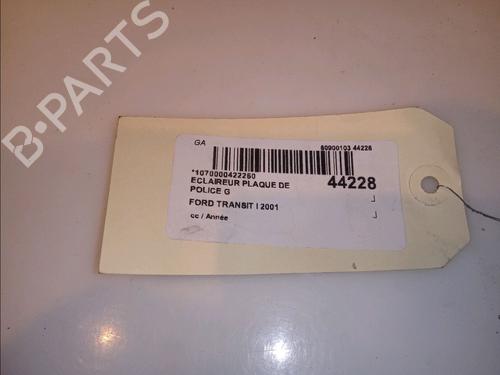 Éclairage de plaque d'immatriculation FORD TRANSIT Van (FA_ _) 2.0 DI (FAE_, FAF_, FAG_) (75 hp) 14880831