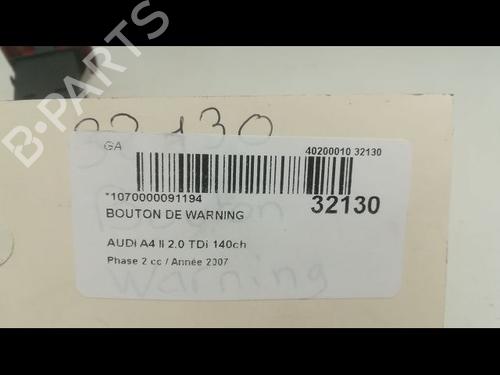 Warning switch AUDI A4 B7 (8EC) 2.0 TDI 16V | BP9596838I22 - Image 2