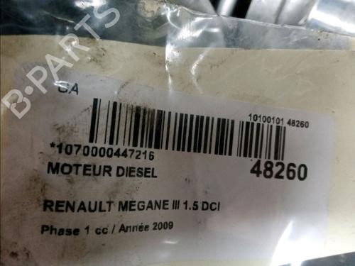 Motore RENAULT MEGANE III Hatchback (BZ0/1_, B3_) 1.5 dCi (106 hp) 16429355