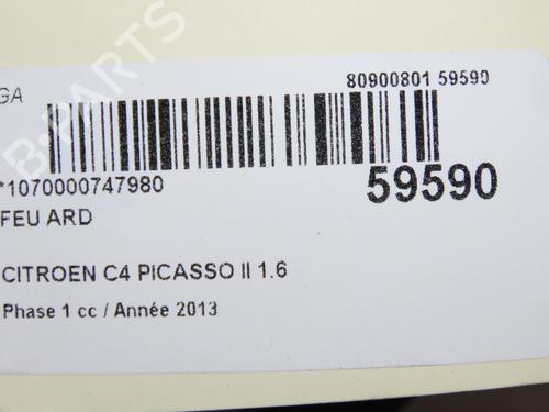 Used Right taillight Right taillight CITROËN C4 Picasso II 1.6 HDi / BlueHDi 115 (115 hp) 36545243 36545243