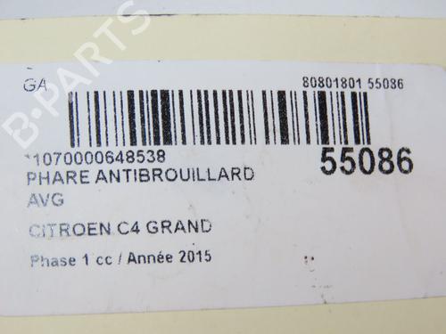 Used Left front fog light Left front fog light CITROËN C4 Picasso II 2.0 BlueHDi 150 (150 hp) 29469785 29469785